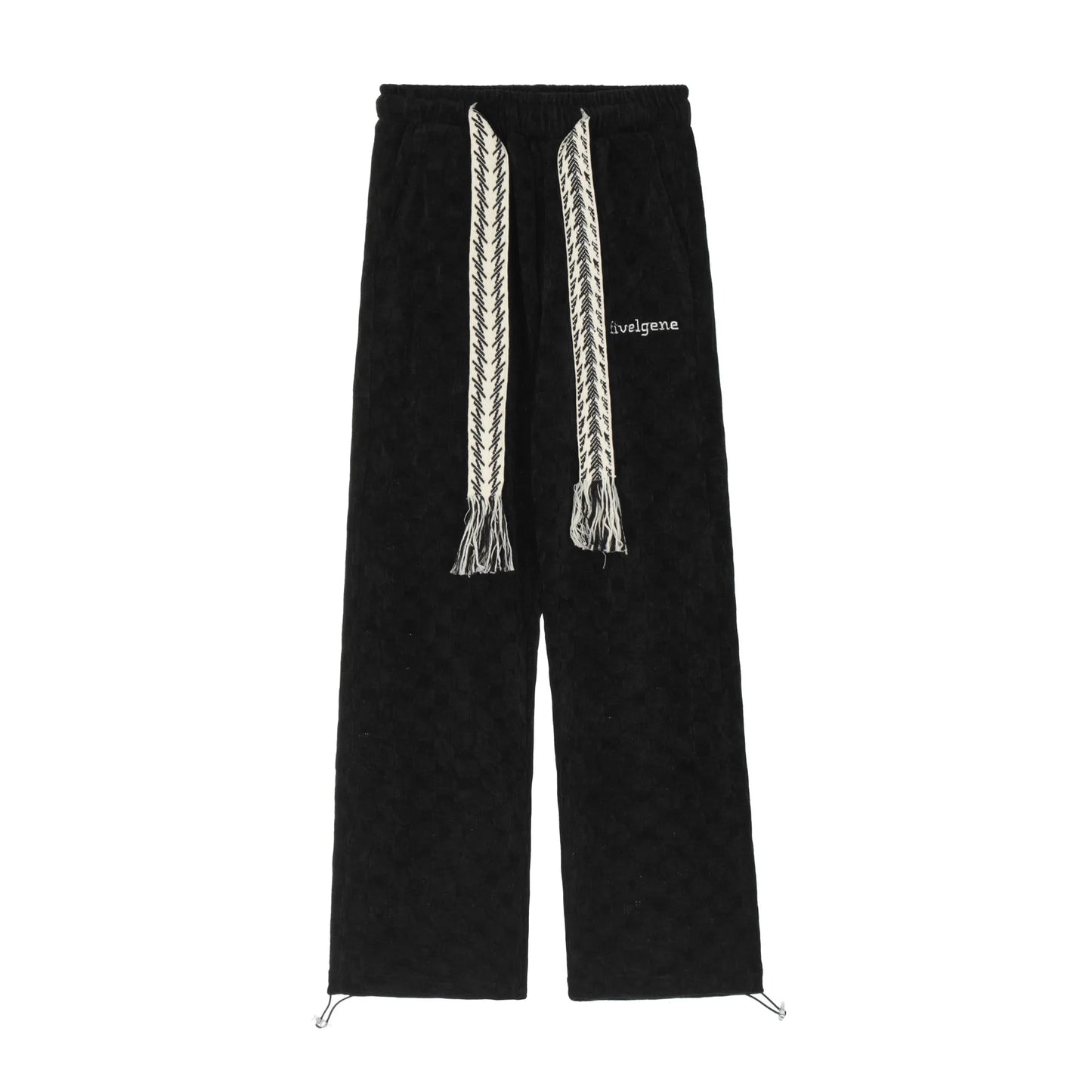 Loose Plaid Streetwear Sweatpants Men and Women