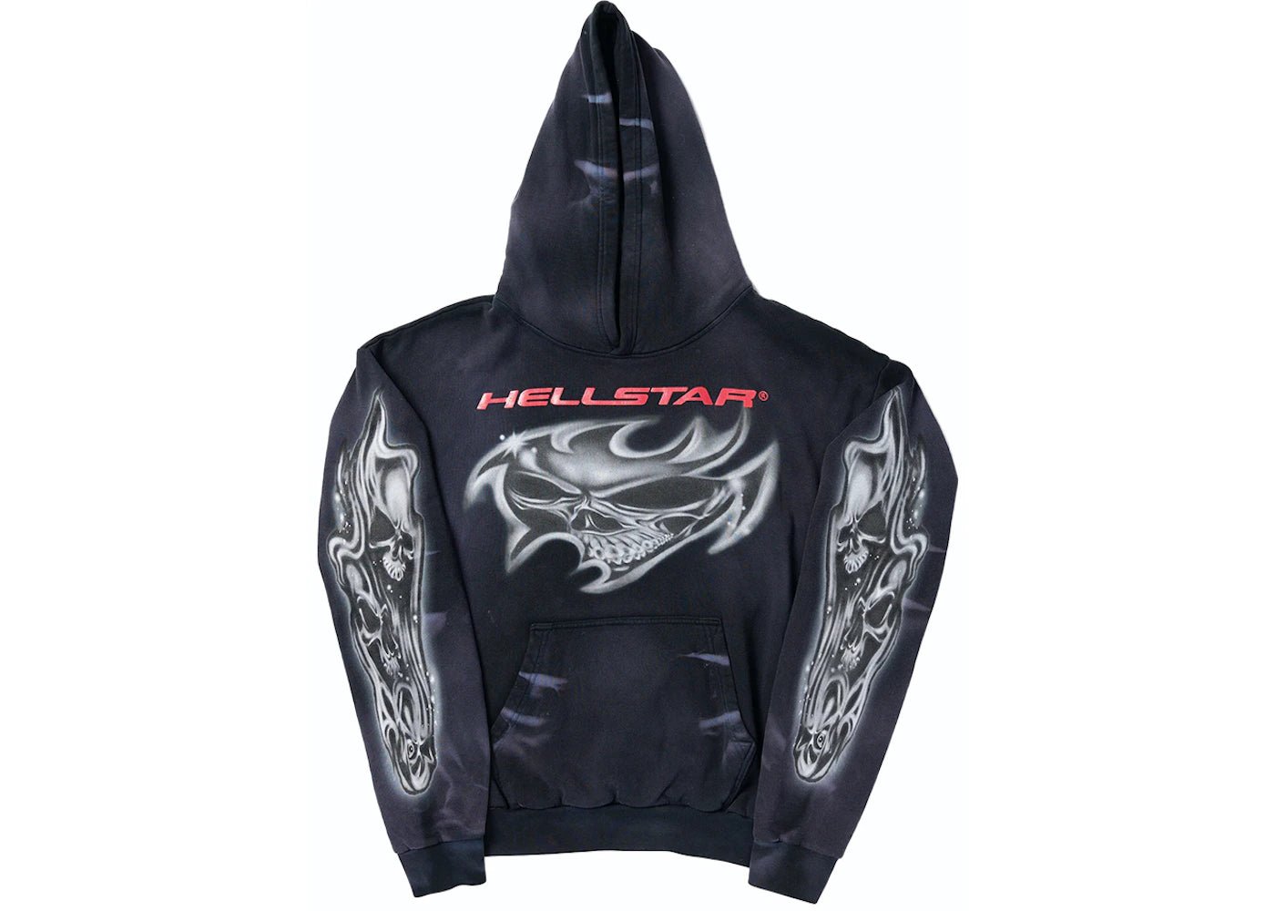 Black Hellstar Hoodie - Atlapparel