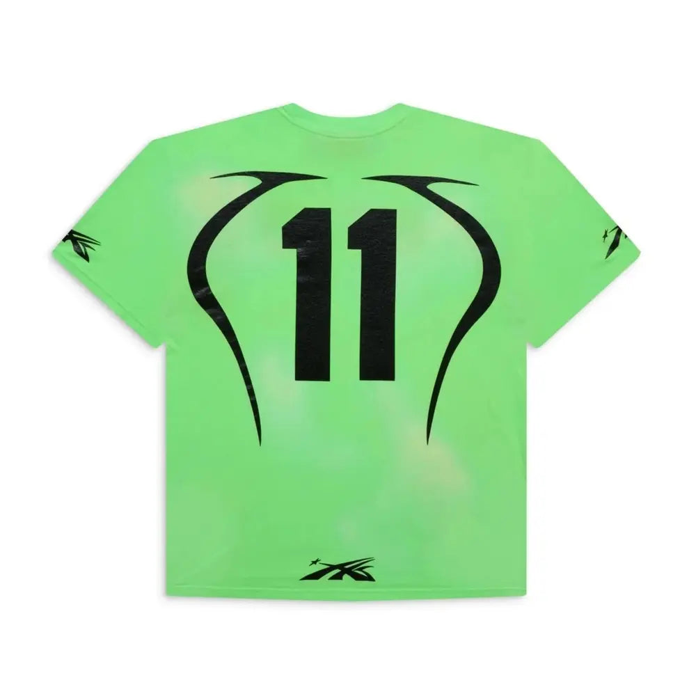 Hellstar Studios Warm Up T-Shirt Neon Green (SOLD OUT)