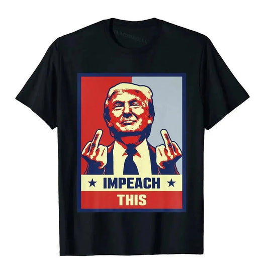 Donald Trump Never Surrender Middle Finger T-shirt - Atlapparel