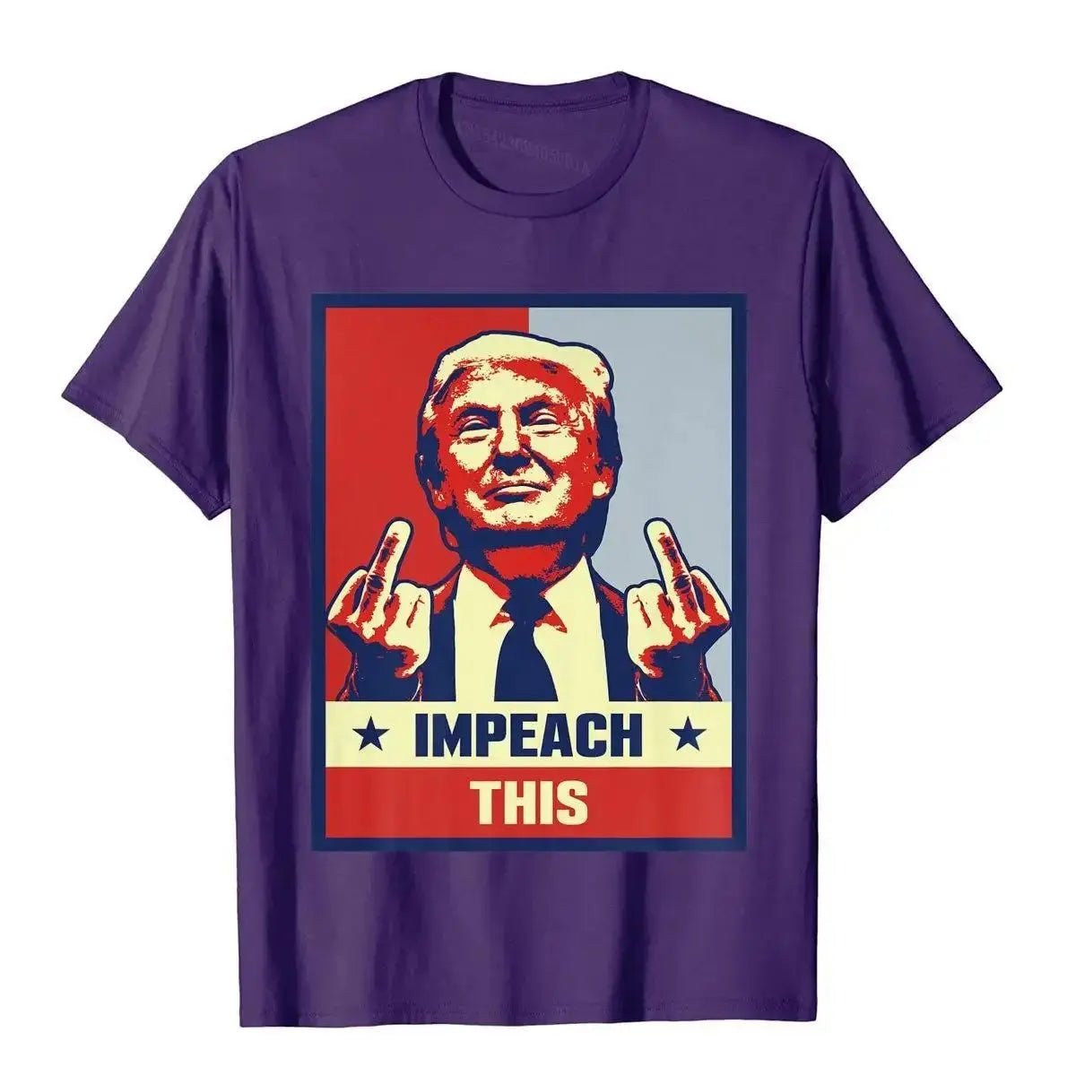 Donald Trump Never Surrender Middle Finger T-shirt - Atlapparel