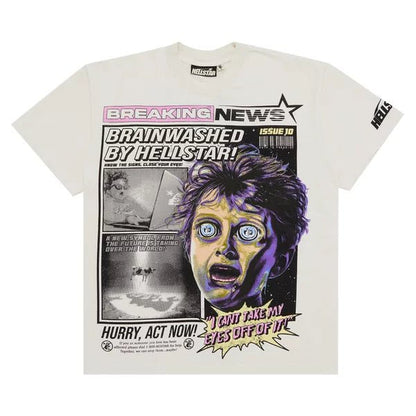 Hellstar Breaking News T - Shirt - Atlapparel