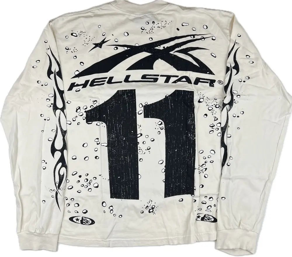 Hellstar Motor Cross Long Sleeve T - shirt - Atlapparel