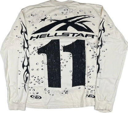 Hellstar Motor Cross Long Sleeve T - shirt - Atlapparel